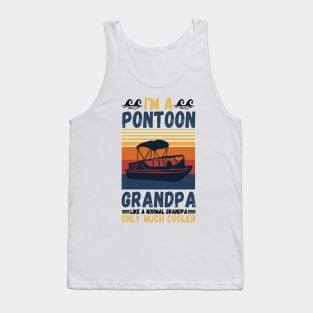 I’m a Pontoon grandpa like a normal grandpa only much cooler Tank Top